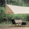 Стойка для тента NATUREHIKE NH20PJ040 алюминиевый сплав 2.4 м, 4 секции, цвет дерево 6927595782545